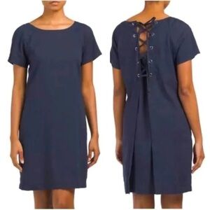 NWT Theory Raglan Lace Back Caliver Dress size 6